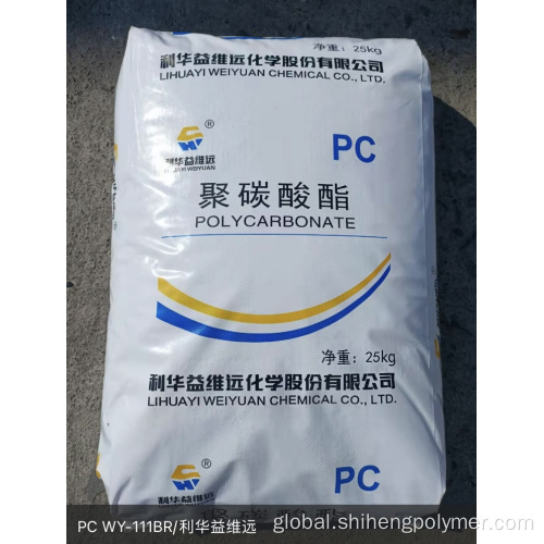 Cost-effective PC Plastic Pellets white pc resin particles Supplier